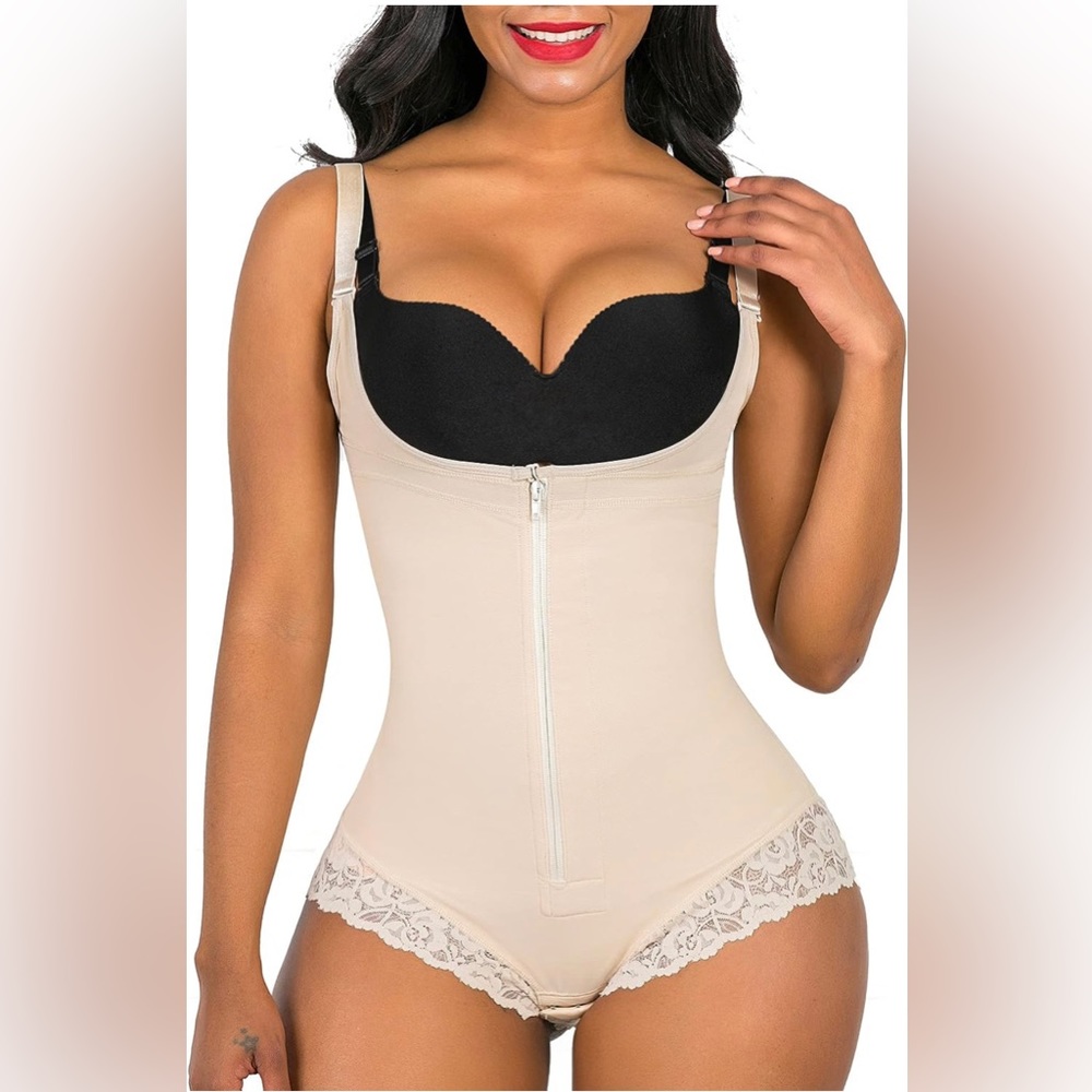 SHAPERX Shapewear for Women Tummy Control Bodysuit Colombianas | Size Small